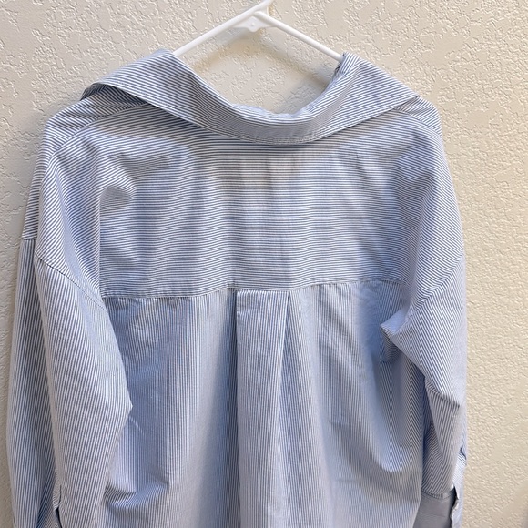 Brand New ZARA Oversized Striped Shirt - Size XS But Will Fit Medium - Picture 5 of 9